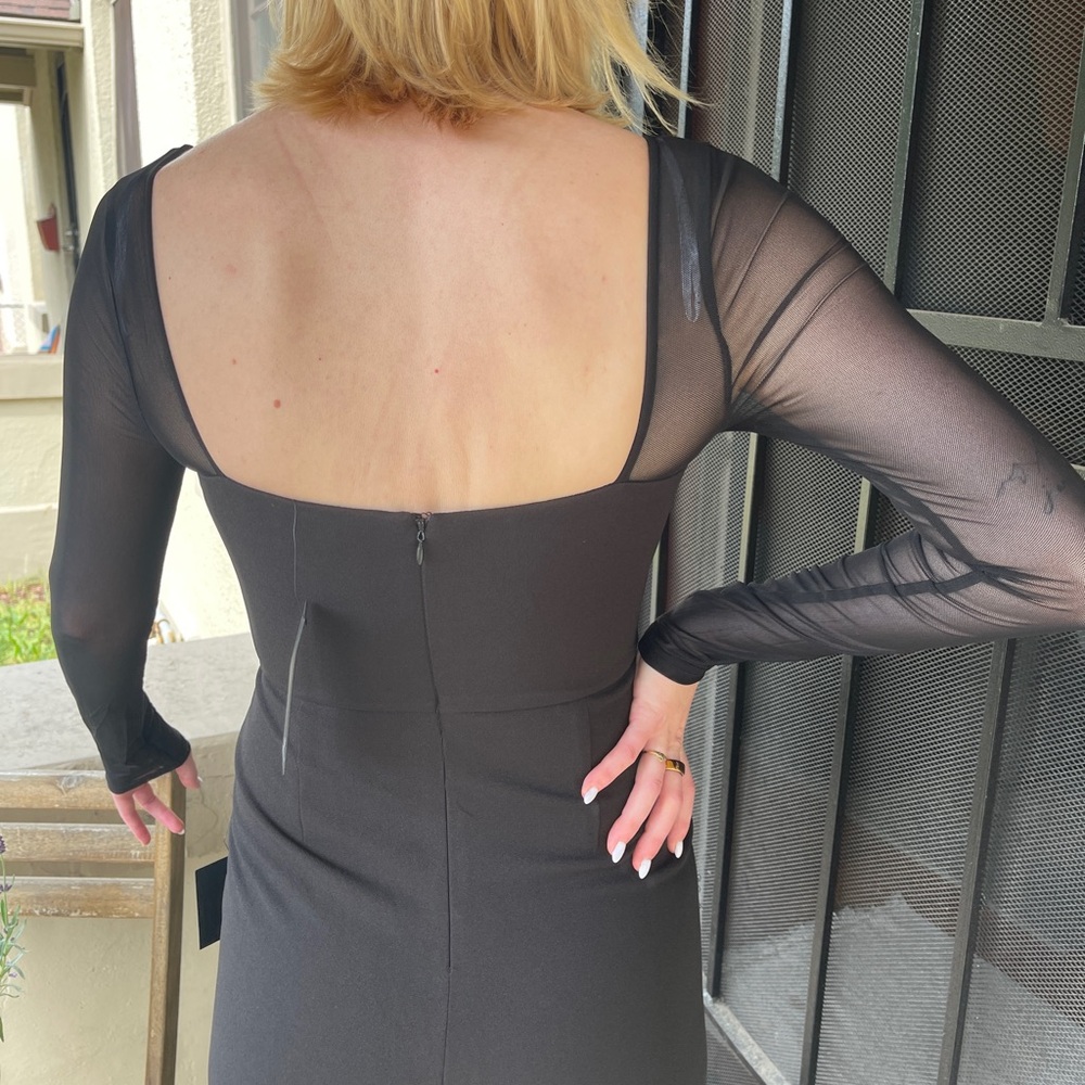 Elegant Black Long-Sleeve jumpsuit Lulu’s